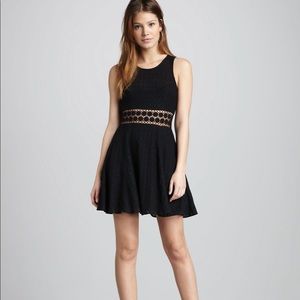 Free People Lace and Crochet skater dress